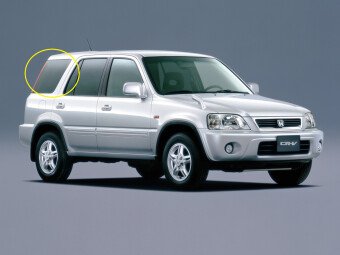Стекло боковое HONDA CR-V 1995-2001 (RD1) SW/RH/X
Бренд: BSG Тонированное