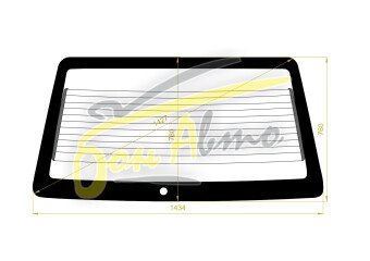 Стекло заднее с обогревом TOYOTA TOWN ACE 1988-1992 (CR20-1434*760) 1 отверстие
Бренд: BSG Тонированное
