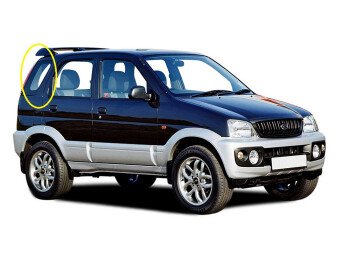 Стекло боковое TOYOTA CAMI 1996-2006 (J100) SW/RH/X
Бренд: BSG Тонированное
