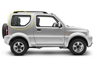 Стекло боковое SUZUKI JIMNY SIERRA 2002-2018 (JB43W) SW/RH/X
Бренд: BENSON Тонированное