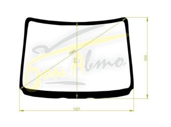 Стекло лобовое DAIHATSU MIRA AVY 2002-2006 (L250)
Бренд: BSG