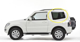 Стекло боковое MITSUBISHI PAJERO 2006- (V80-3d) SW/LH/H/X
Бренд: BSG Тонированное