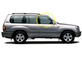 Стекло боковое TOYOTA LAND CRUISER 1997-2007 FJ100 FD/RH
Бренд: BSG Тонированное