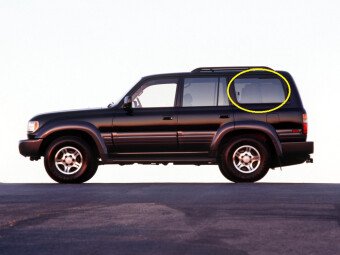 Стекло боковое LEXUS LX 1995-1997 FJ80 SW/LH
Бренд: BSG