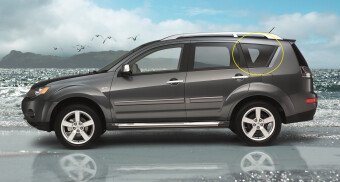 Стекло боковое MITSUBISHI OUTLANDER XL 2006-2012 (CW) SW/LH/X антенна,
Бренд: BENSON