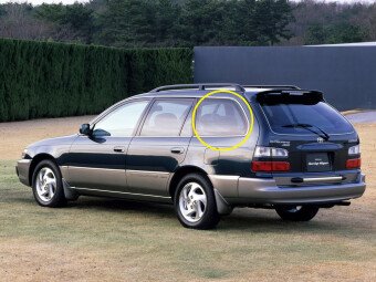 Стекло боковое TOYOTA COROLLA 1991-2000 E100-5d wag-823*425 SW/LH/X
Бренд: BENSON