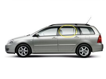 Стекло боковое TOYOTA COROLLA FIELDER 2000-2006 E120 RD/LH
Бренд: BSG