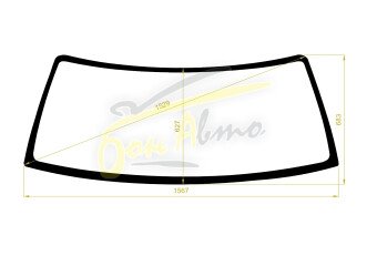 Стекло лобовое NISSAN SAFARI 1997-2007 (Y61)
Бренд: YHG с синей полосой