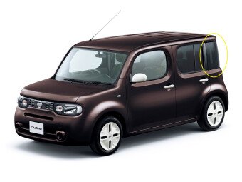 Стекло боковое NISSAN CUBE 2008- Z12 SW/LH/X
Бренд: BSG