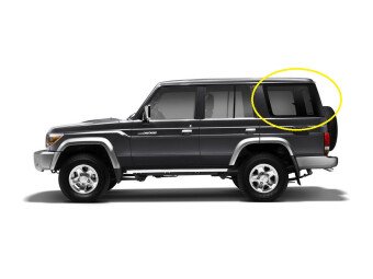 Стекло боковое TOYOTA LAND CRUISER 2009- (BJ70-5d) SW/LH/X
Бренд: BENSON