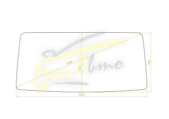 Стекло лобовое NISSAN ATLAS 1991-2007 (F23-1520*718*1594)
Бренд: BENSON с серой полосой